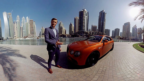Bentley Flying Spur - Exploring Dubai